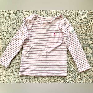 Joules Girls Striped Cotton Shirt Sz6